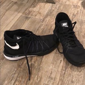 Black High Top Nike Sneakers